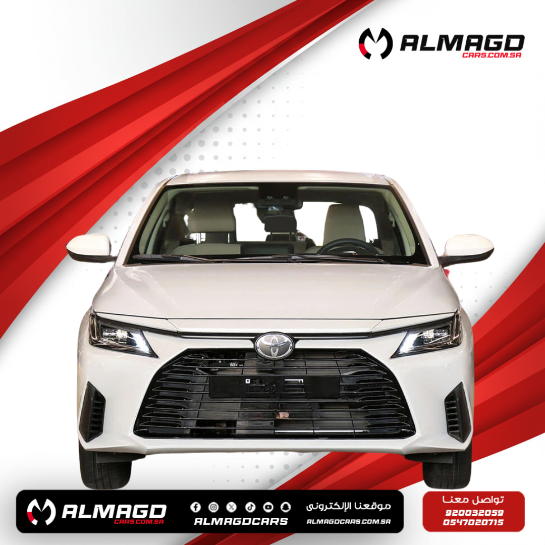 تويوتا يارس واي بلس نص فل - 2024
